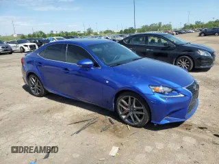 2015 Lexus IS 350 with VIN JTHCE1D22F5009910, listed as a Copart auction lot 58900054 with 107,331 mi miles and Clean Title. Bid and sale history available at DreamBid. Image 4.