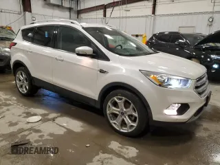 2019 Ford Escape Titanium with VIN 1FMCU9J94KUA02845, listed as a Copart auction lot 52096895 with 69,689 mi miles and Salvage Title. Bid and sale history available at carsss.com. Image 4.