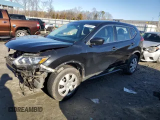 2018 Nissan Rogue S with VIN JN8AT2MT8JW456326, listed as a Copart auction lot 43208555 with 134,200 mi miles and Salvage Title. Bid and sale history available at carsss.com. Image 1.