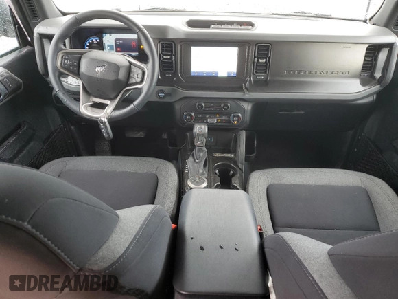 2023 Ford Bronco with VIN 1FMDE5BH3PLA89022, listed as a Copart auction lot 78643144 with 33,095 mi miles and Salvage Title. Bid and sale history available at DreamBid. Image 8.