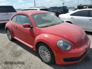 2014 Volkswagen Beetle 2.5L with VIN 3VWJX7AT4EM607425, listed as a Copart auction lot 75714654 with Not provided miles and Non repairable. Bid and sale history available at DreamBid. Image 4.