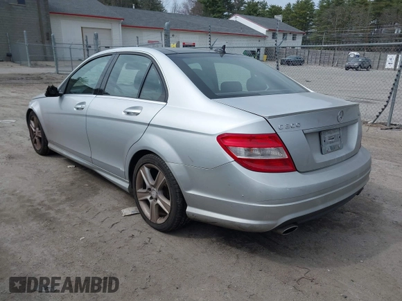 2011 Mercedes-Benz C 300 Sport with VIN WDDGF8BB1BR135955, listed as a IAAI auction lot 41983508 with 214,823 mi miles and . Bid and sale history available at DreamBid. Image 3.