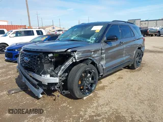 2024 Ford Explorer ST-Line with VIN 1FMSK7KH2RGA72655, listed as a IAAI auction lot 41310756 with 6,666 mi miles. Bid and sale history available at carsss.com. Image 17.