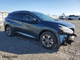 2016 Nissan Murano SL with VIN 5N1AZ2MH8GN170427, listed as a Copart auction lot 49388705 with 189,499 mi miles and Salvage Title. Bid and sale history available at carsss.com. Image 4.