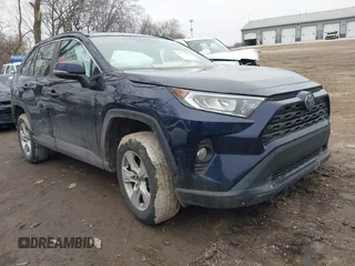 2019 Toyota RAV4 XLE with VIN 2T3P1RFV7KW054266, listed as a IAAI auction lot 41751406 with 86,847 mi miles. Bid and sale history available at carsss.com. Image 1.
