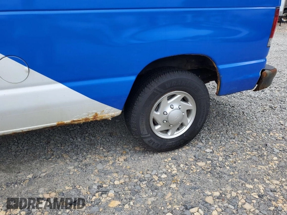 2012 Ford Econoline Cargo Commercial with VIN 1FTNE2EL1CDB21042, listed as a IAAI auction lot 42679263 with 90,458 mi miles and . Bid and sale history available at DreamBid. Image 18.
