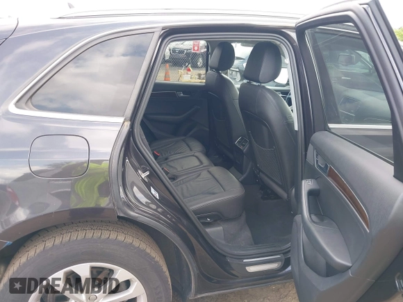 2015 Audi Q5 Premium Plus with VIN WA1LFAFP0FA139130, listed as a IAAI auction lot 42679825 with 76,853 mi miles and . Bid and sale history available at DreamBid. Image 8.