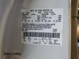 2011 Mercury Mariner Premier с VIN 4M2CN8HG0BKJ00731, выставлен на аукционе Copart как лот 41969675 с пробегом 153 589 миль миль и Списание • Salvage title. История ставок и продаж доступна на DreamBid. Изображение 13.