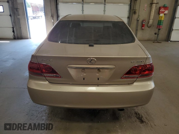 2006 Lexus ES 350 with VIN JTHBA30G665173942, listed as a Copart auction lot 56670715 with 126,292 mi miles and Salvage Title. Bid and sale history available at DreamBid. Image 6.
