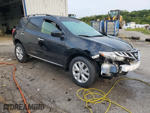 2014 Nissan Murano LE with VIN JN8AZ1MW3EW509829, listed as a Copart auction lot 69115524 with 0 mi miles and Salvage Title. Bid and sale history available at carsss.com. Image 4.