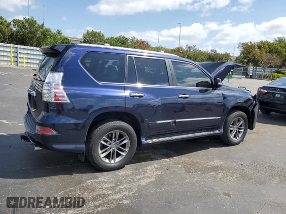 2017 Lexus GX 460 z VIN JTJBM7FX6H5153147, wystawiony jako Copart lot #52006515 z przebiegiem 132 422 mil mil oraz Szkoda całkowita • Salvage title. Historia ofert i sprzedaży dostępna na DreamBid. Obrazek 3.