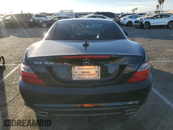 2015 Mercedes-Benz SLK-Class SLK 350 with VIN WDDPK5HA4FF100858, listed as a Copart auction lot 80667864 with 101,052 mi miles and Salvage Title. Bid and sale history available at carsss.com. Image 6.