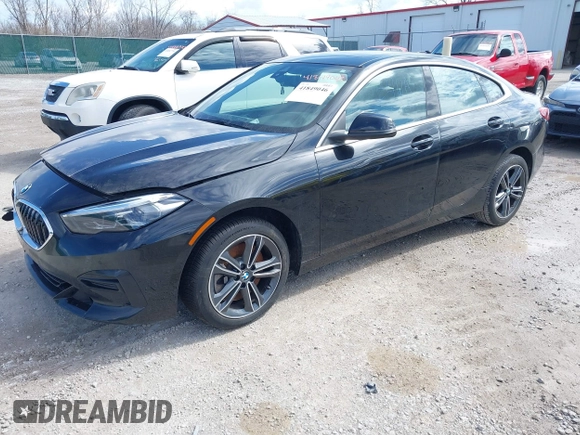2022 BMW 2 Series 228i with VIN WBA53AK08N7K11703, listed as a IAAI auction lot 41849046 with 51,616 mi miles. Bid and sale history available at carsss.com. Image 17.