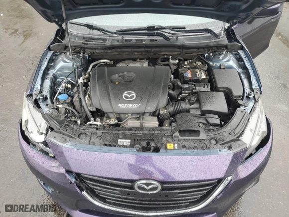 2016 Mazda Mazda3 i Sport with VIN JM1BM1T78G1314253, listed as a Copart auction lot 52074275 with 109,777 mi miles and Salvage Title. Bid and sale history available at carsss.com. Image 12.