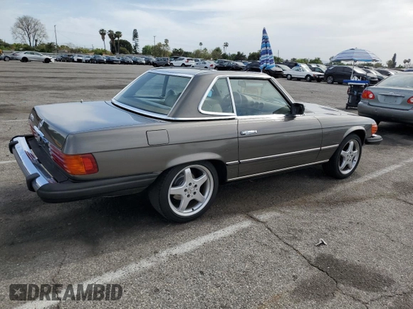 1978 Mercedes-Benz SL with VIN 10704412046380, listed as a Copart auction lot 56873355 with 81,564 mi miles and Clean title. Bid and sale history available at DreamBid. Image 3.