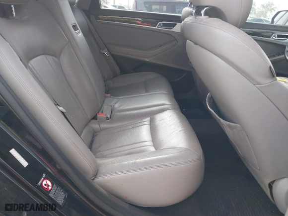 2016 Hyundai Genesis 3.8L with VIN KMHGN4JE7GU129448, listed as a IAAI auction lot 41456030 with 213,893 mi miles. Bid and sale history available at carsss.com. Image 8.