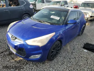 2012 Hyundai Veloster w/Gray Int with VIN KMHTC6AD0CU070440, listed as a Copart auction lot 46064545 with 219,449 mi miles and Salvage Title. Bid and sale history available at carsss.com. Image 1.