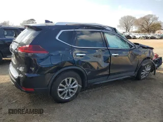 2019 Nissan Rogue SV with VIN KNMAT2MV4KP552365, listed as a Copart auction lot 48918195 with 70,767 mi miles and Salvage Title. Bid and sale history available at carsss.com. Image 3.