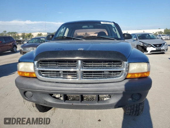 2004 Dodge Dakota Sport with VIN 1D7HG38N14S770031, listed as a Copart auction lot 72001434 with 131,547 mi miles and Salvage Title. Bid and sale history available at DreamBid. Image 5.