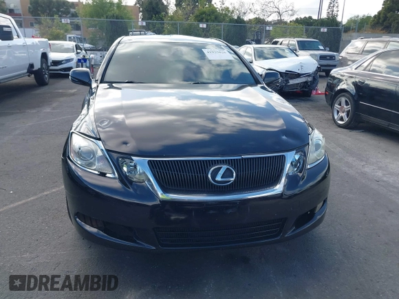 2008 Lexus GS 350 with VIN JTHBE96SX80041253, listed as a IAAI auction lot 41935026 with 144,005 mi miles. Bid and sale history available at carsss.com. Image 12.