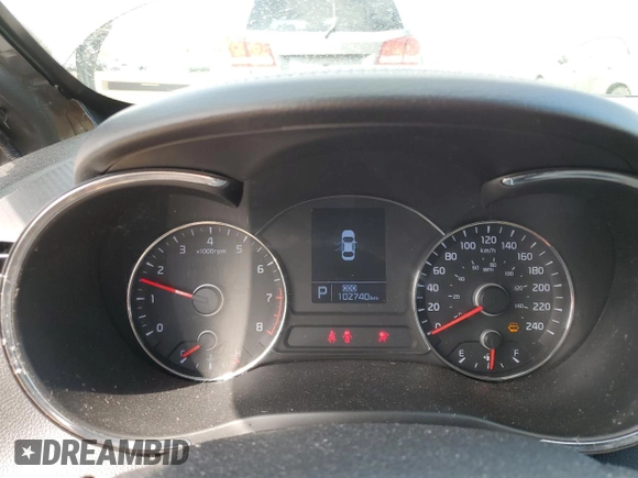 2015 Kia Forte EX with VIN KNAFX4A83F5434407, listed as a Copart auction lot 52932785 with 102,740 mi miles and Clean Title. Bid and sale history available at carsss.com. Image 9.