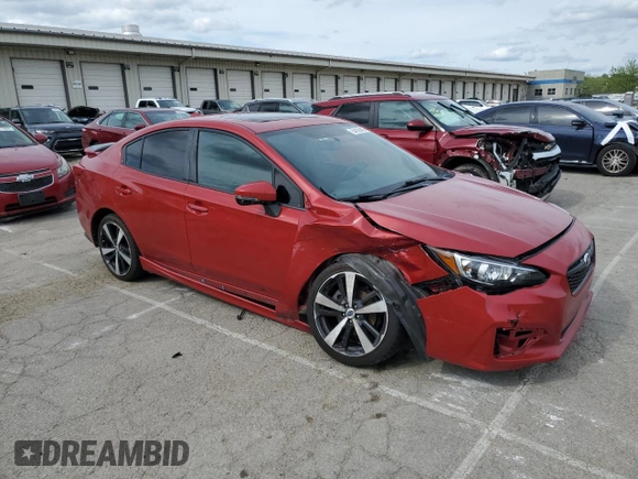 2017 Subaru Impreza Special Sports с VIN 4S3GKAL64H1618491, выставлен на аукционе Copart как лот 54109455 с пробегом 120 999 миль миль и Списание • Salvage title. История ставок и продаж доступна на DreamBid. Изображение 4.