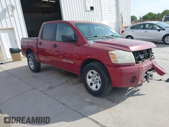 2005 Nissan Titan SE with VIN 1N6AA07A95N514937, listed as a IAAI auction lot 42045809 with 165,556 mi miles. Bid and sale history available at carsss.com. Image 1.