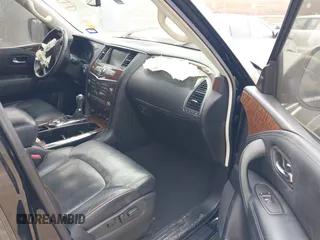 2018 Nissan Armada Platinum with VIN JN8AY2NF8J9333263, listed as a IAAI auction lot 41486915 with 126,536 mi miles. Bid and sale history available at carsss.com. Image 5.