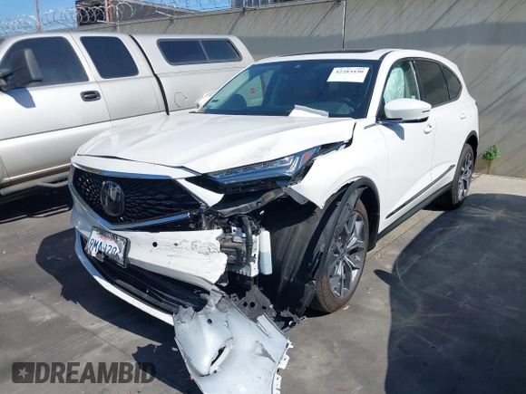 2024 Acura MDX Technology с VIN 5J8YD9H4XRL002676, выставлен на аукционе IAAI как лот 42283430 с пробегом 10 964 миль миль и . История ставок и продаж доступна на DreamBid. Изображение 19.