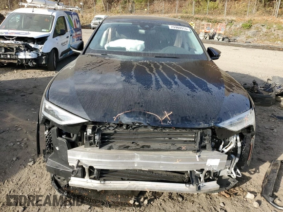 2022 Audi e-tron Sportback S line Premium Plus z VIN WA12AAGE2NB041104, wystawiony jako Copart lot #75980913 z przebiegiem Nie podano mil oraz Nie do naprawy • Non repairable. Historia ofert i sprzedaży dostępna na DreamBid. Obrazek 5.