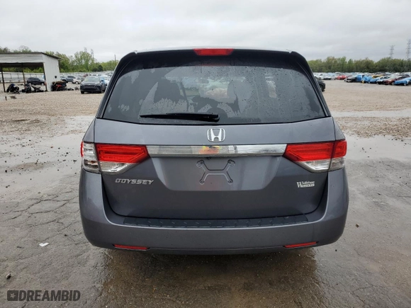 2016 Honda Odyssey EX with VIN 5FNRL5H49GB113279, listed as a Copart auction lot 51642325 with 93,632 mi miles and Salvage Title. Bid and sale history available at carsss.com. Image 6.