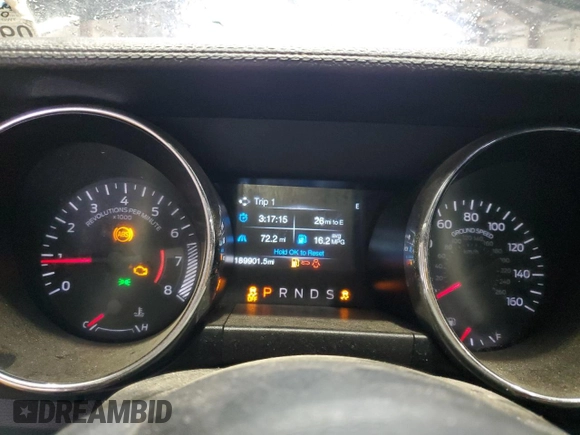 2016 Ford Mustang V6 with VIN 1FATP8EM9G5329396, listed as a Copart auction lot 56070575 with 189,901 mi miles and Salvage title. Bid and sale history available at DreamBid. Image 9.
