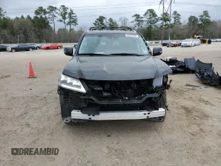 2021 Lexus LX z VIN JTJFY7AX9M4340637, wystawiony jako Copart lot #44361884 z przebiegiem 9 357 mil mil oraz . Historia ofert i sprzedaży dostępna na DreamBid. Obrazek 5.