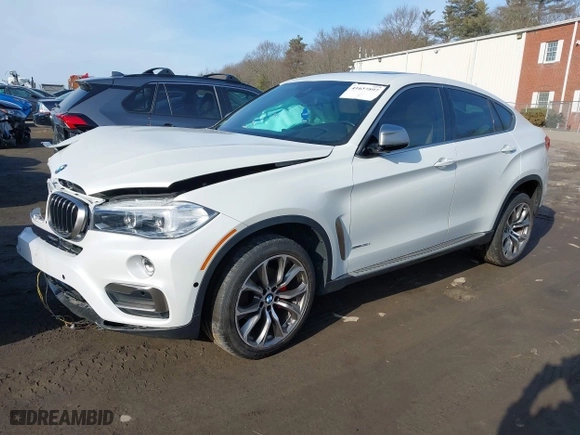 2019 BMW X6 xDrive35i with VIN 5UXKU2C57K0Z63351, listed as a IAAI auction lot 41637597 with 91,121 mi miles. Bid and sale history available at carsss.com. Image 18.