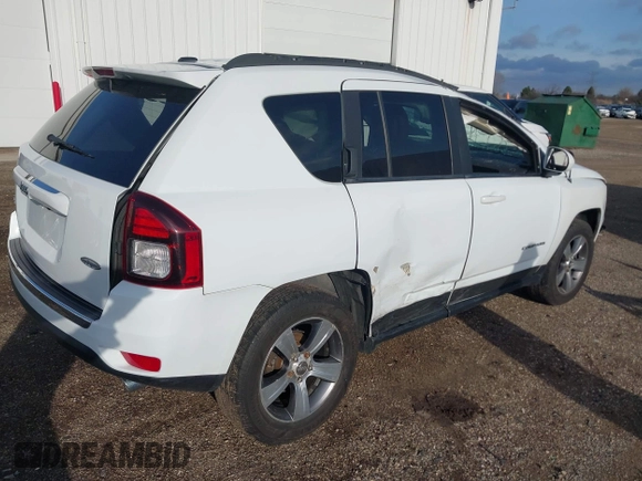 2017 Jeep Compass High Altitude with VIN 1C4NJDEB4HD192984, listed as a IAAI auction lot 41944213 with 128,437 mi miles. Bid and sale history available at carsss.com. Image 4.