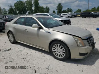 2013 Cadillac CTS Luxury with VIN 1G6DH5E53D0145506, listed as a Copart auction lot 61198255 with Not provided miles and Clean title. Bid and sale history available at DreamBid. Image 4.