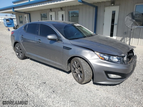 2012 Kia Optima SX with VIN 5XXGR4A63CG066253, listed as a Copart auction lot 48519485 with 175,544 mi miles and Salvage Title. Bid and sale history available at carsss.com. Image 4.