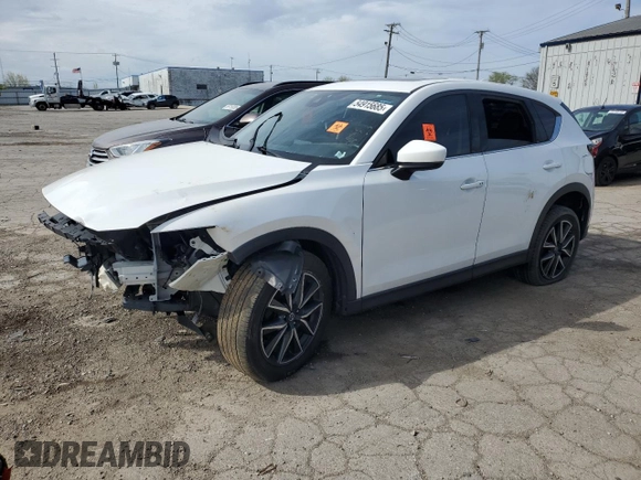 2018 Mazda CX-5 Grand Touring with VIN JM3KFBDM6J0421228, listed as a Copart auction lot 54915685 with Not Provided miles and Clean Title. Bid and sale history available at DreamBid. Image 1.