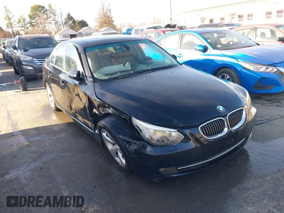 2008 BMW 5 Series 528i with VIN WBANU53588CT10273, listed as a IAAI auction lot 41080685 with 123,672 mi miles and . Bid and sale history available at DreamBid. Image 1.