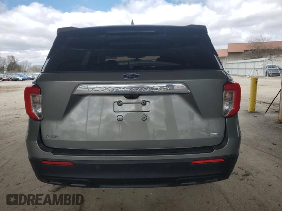 2020 Ford Explorer XLT with VIN 1FMSK8DH0LGC69706, listed as a Copart auction lot 52482335 with 70,419 mi miles and Salvage Title. Bid and sale history available at carsss.com. Image 6.