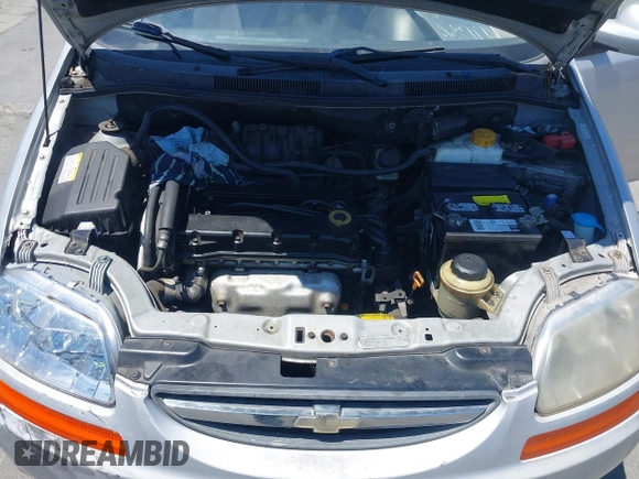 2008 Chevrolet Aveo LS with VIN KL1TD66618B086796, listed as a IAAI auction lot 42755287 with 148,103 mi miles and . Bid and sale history available at DreamBid. Image 10.
