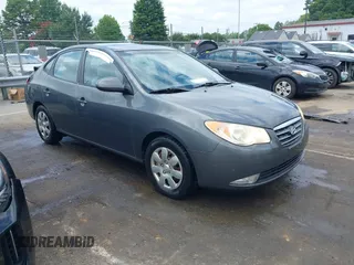 2007 Hyundai Elantra GLS with VIN KMHDU46D87U152582, listed as a IAAI auction lot 42681280 with 222,197 mi miles and . Bid and sale history available at DreamBid. Image 1.