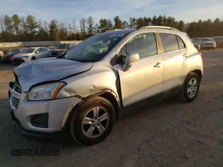 2016 Chevrolet Trax LT with VIN 3GNCJLSB4GL182221, listed as a Copart auction lot 80256694 with 147,789 mi miles and Salvage Title. Bid and sale history available at carsss.com. Image 1.