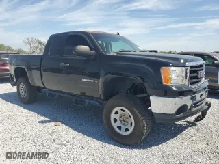 2009 GMC Sierra 1500 SLE with VIN 2GTEK290691118909, listed as a Copart auction lot 48588705 with 0 mi miles and Salvage Title. Bid and sale history available at carsss.com. Image 4.