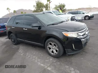 2011 Ford Edge SEL with VIN 2FMDK3JC4BBB48624, listed as a IAAI auction lot 41780799 with 218,750 mi miles. Bid and sale history available at carsss.com. Image 1.