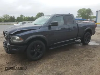 2019 Ram 1500 Warlock z VIN 1C6RR6GT2KS697587, wystawiony jako Copart lot #50701255 z przebiegiem 67 297 mil mil oraz Szkoda całkowita • Salvage title. Historia ofert i sprzedaży dostępna na DreamBid. Obrazek 1.