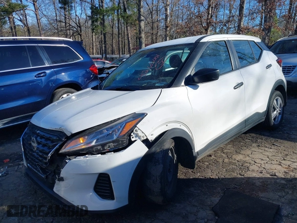 2023 Nissan Kicks S with VIN 3N1CP5BV2PL505021, listed as a IAAI auction lot 41265001 with 58,244 mi miles and . Bid and sale history available at carsss.com. Image 17.