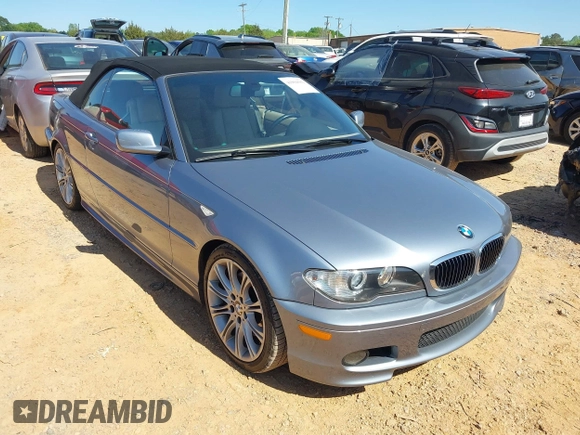 2006 BMW 3 Series 330Ci with VIN WBABW53476PL53481, listed as a IAAI auction lot 41994582 with 99,850 mi miles and . Bid and sale history available at carsss.com. Image 1.