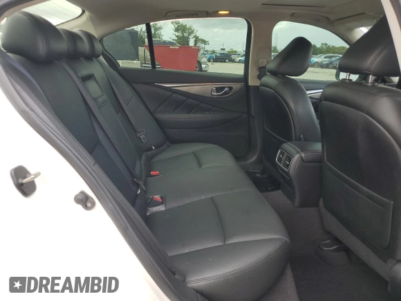 2017 Infiniti Q50 Premium with VIN JN1EV7AP7HM732368, listed as a Copart auction lot 59791965 with 127,699 mi miles and Salvage title. Bid and sale history available at DreamBid. Image 10.