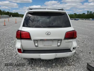 2011 Lexus LX 570 z VIN JTJHY7AXXB4061977, wystawiony jako Copart lot #57298345 z przebiegiem 177 793 mil mil oraz Szkoda całkowita • Salvage title. Historia ofert i sprzedaży dostępna na DreamBid. Obrazek 6.